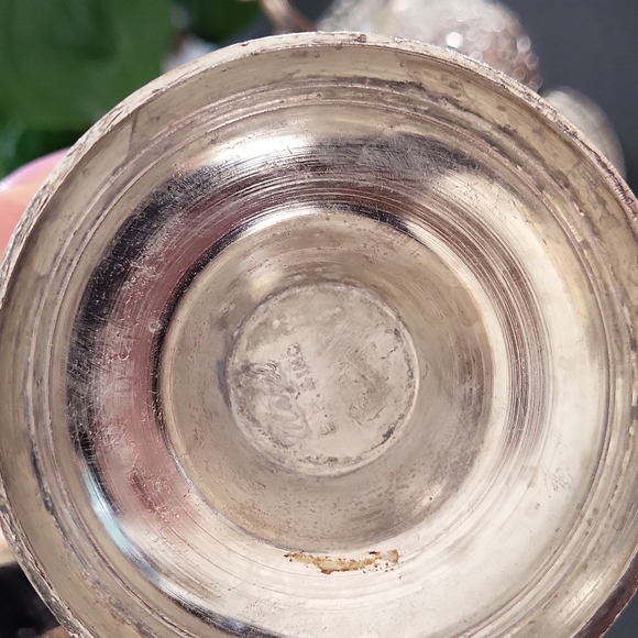 vintage silver scoop and bowl - Picture 3 of 3